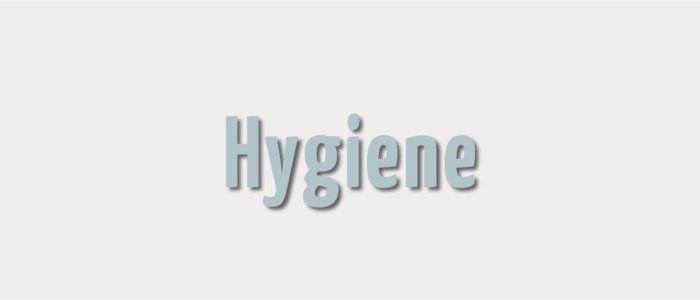 Kategoriebild zu Hygiene