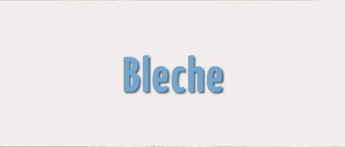 Kategoriebild zu Bleche