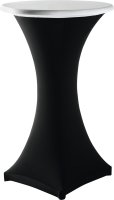 Tischplattenbezug Ø 70 cm weiß