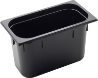 GN Behälter 1/3 Polycarbonat schwarz T: 200mm