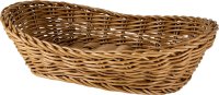 Korb Boot 26x17x8cm braun