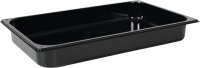 Konvektomatenblech GN, schwarz emaillliert 6,5 cm tief