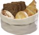 Brottasche beige rund, Ø 17 x H: 8cm ()