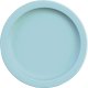 Teller flach "Colour" hellblau ()