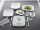 Porzellanserie "Fine Dining" Hartporzellan Schale, 13 x 13 cm (2)