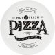 Pizzateller weiß mit Dekor "Hot & Fresh" Ø 30 cm ()
