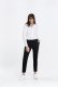 Damen-Hose "Joggpants" schwarz Größe 34 (3)