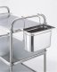 Besteck-/Abfallbehälter Set (2)