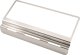 Halterahmen, Display hinten quer, Edelstahl