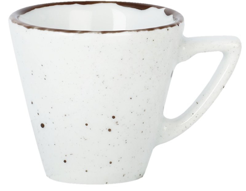 Porzellanserie "Granja" weiß Tasse obere Espresso (1)