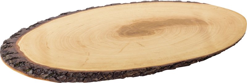 Rindenholzbrett oval 60cm (1)