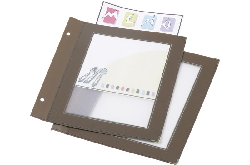 Einleger einzeln A5 braun (1)