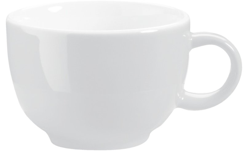 Kaffee-/Cappuccinotasse obere weiß (1)