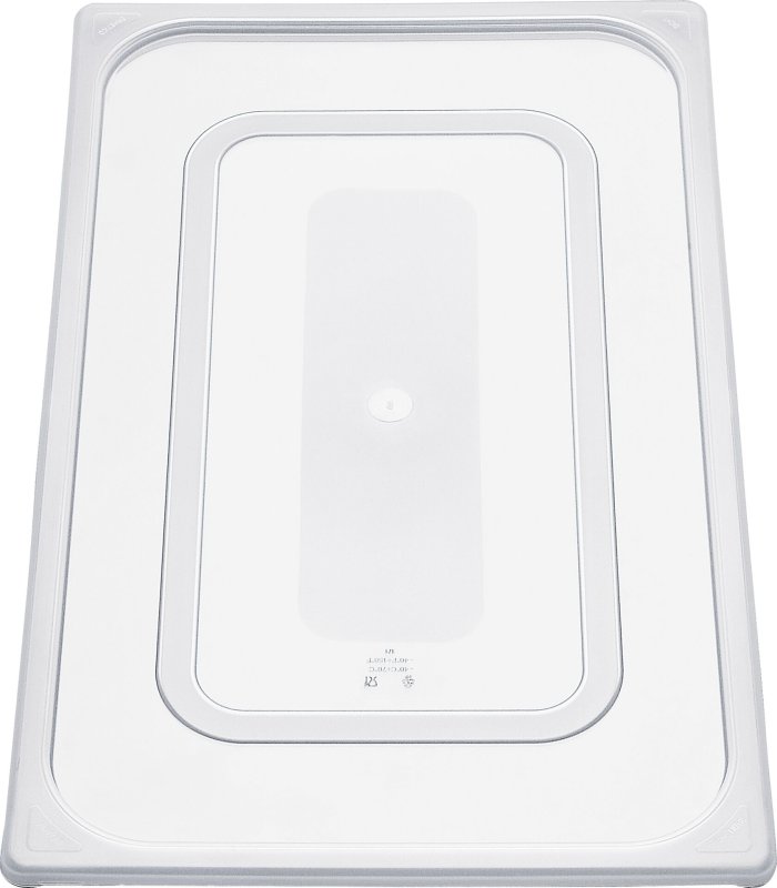 GN-Deckel ohne Löffelausschnitt Polypropylen für 1/9 (1)