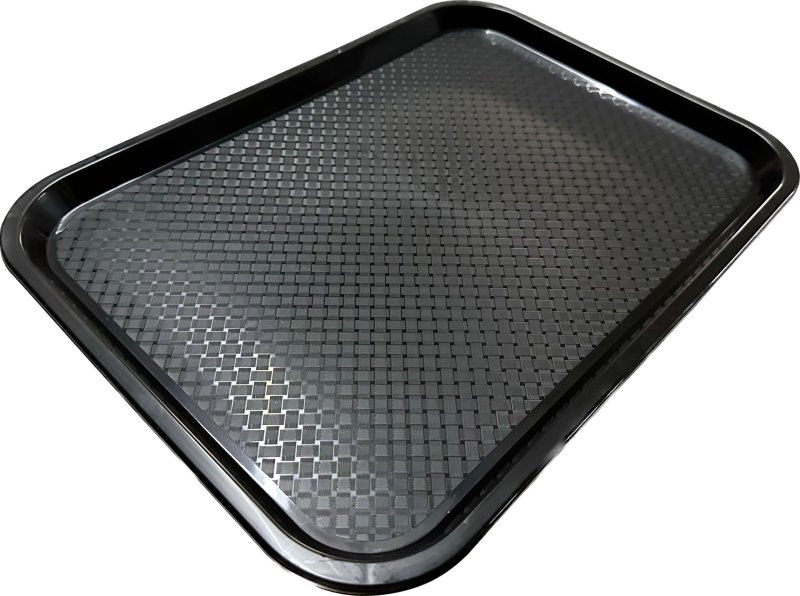Serviertablett PP 34,1x26,2cm schwarz (1)