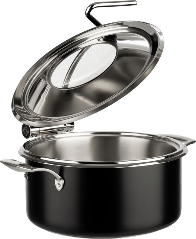 Chafing Dish rund, schwarz (2)