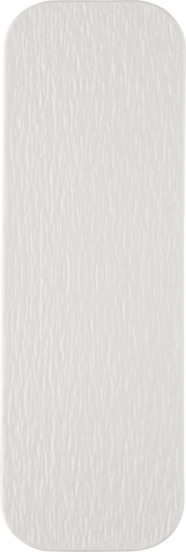 Porzellanserie "Lavanit" weiß Platte rechteckig 25,1x8,5x1,1cm (1)