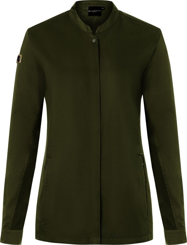 Kochjacke Damen "Green-Generation", moosgrün Größe 36 (1)