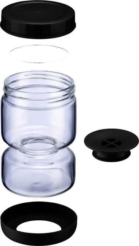 Abtropfglas 750 ml (2)