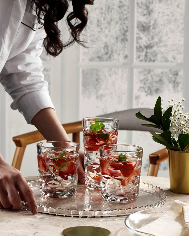 Glasserie "Estrella" Teller Ø27cm (4)